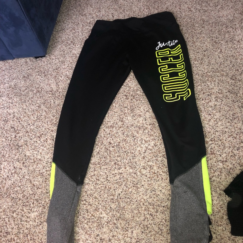 Kids Justice Soccer Leggings